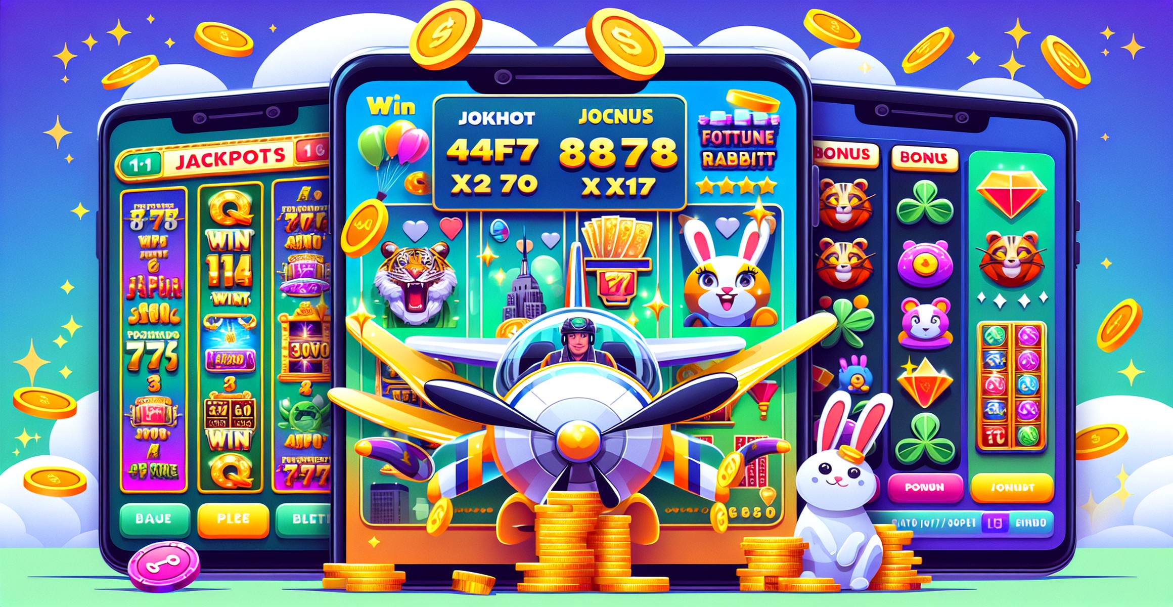 Fortune Rabbit Slots - Adorable online slot game at 1XBET